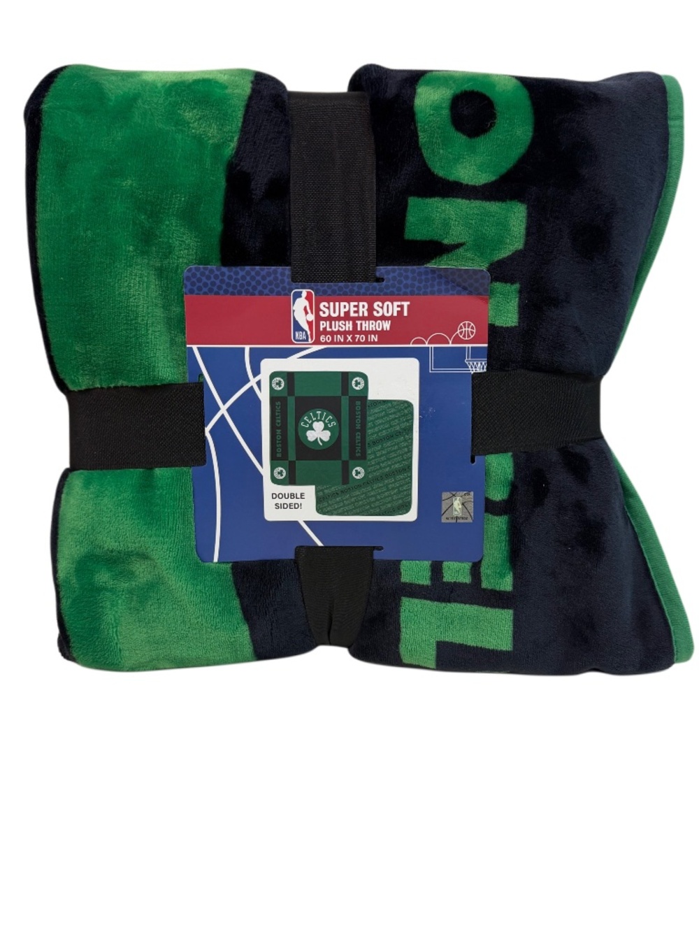New NBA Boston Celtics Plush Super Soft Throw Blanket 60X70